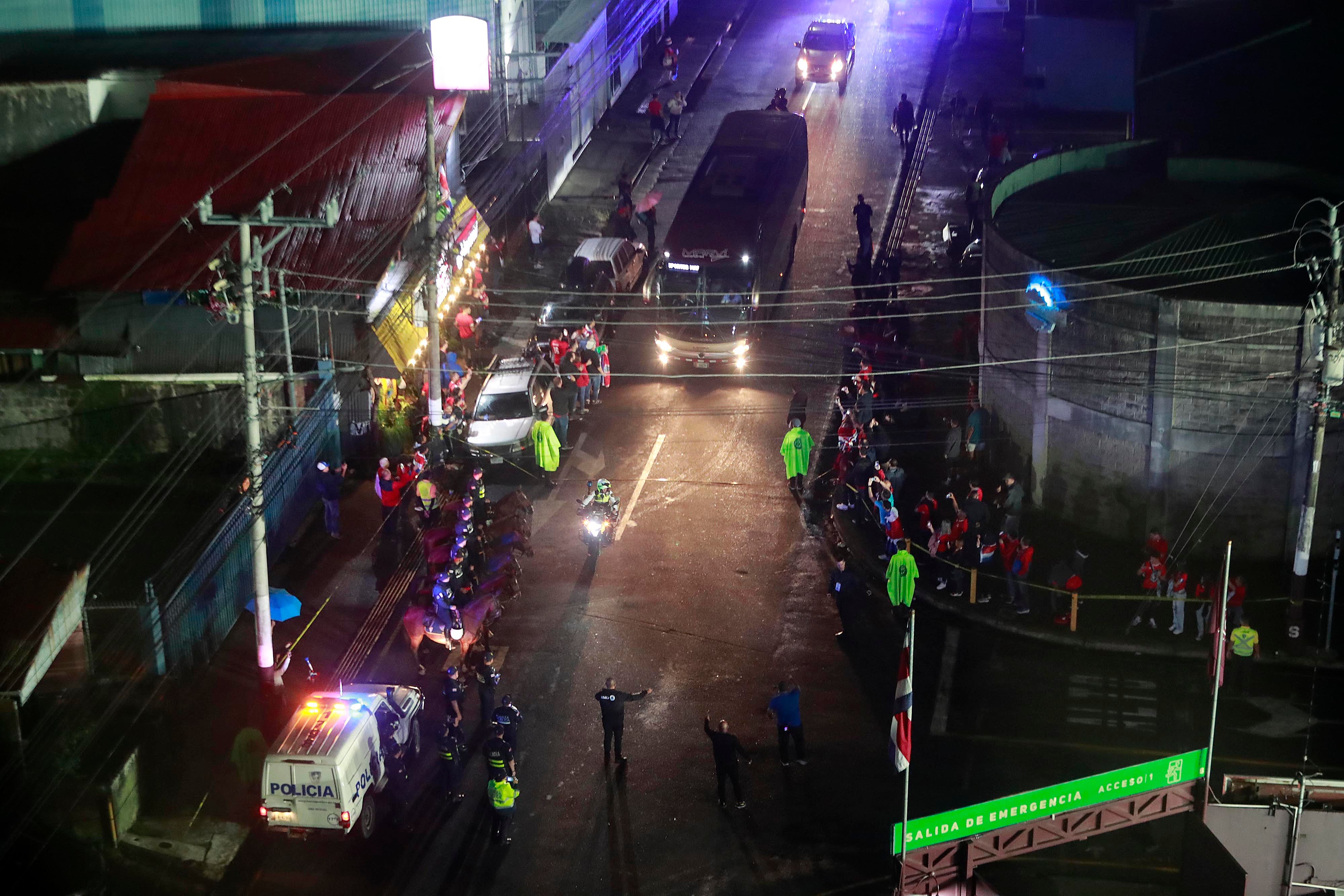 16/11/2023 Estadio Ricardo Saprissa, Tibás. La Selección Nacional de Costa Rica recibió a la Selección de Panamá, en partido de ida por los Cuartos de Final de la Liga de Naciones de Concacaf.