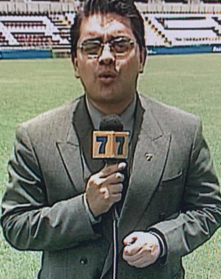 TD Más publicó una fotografía inédita de Christian Sandoval en sus primeros años en televisión.