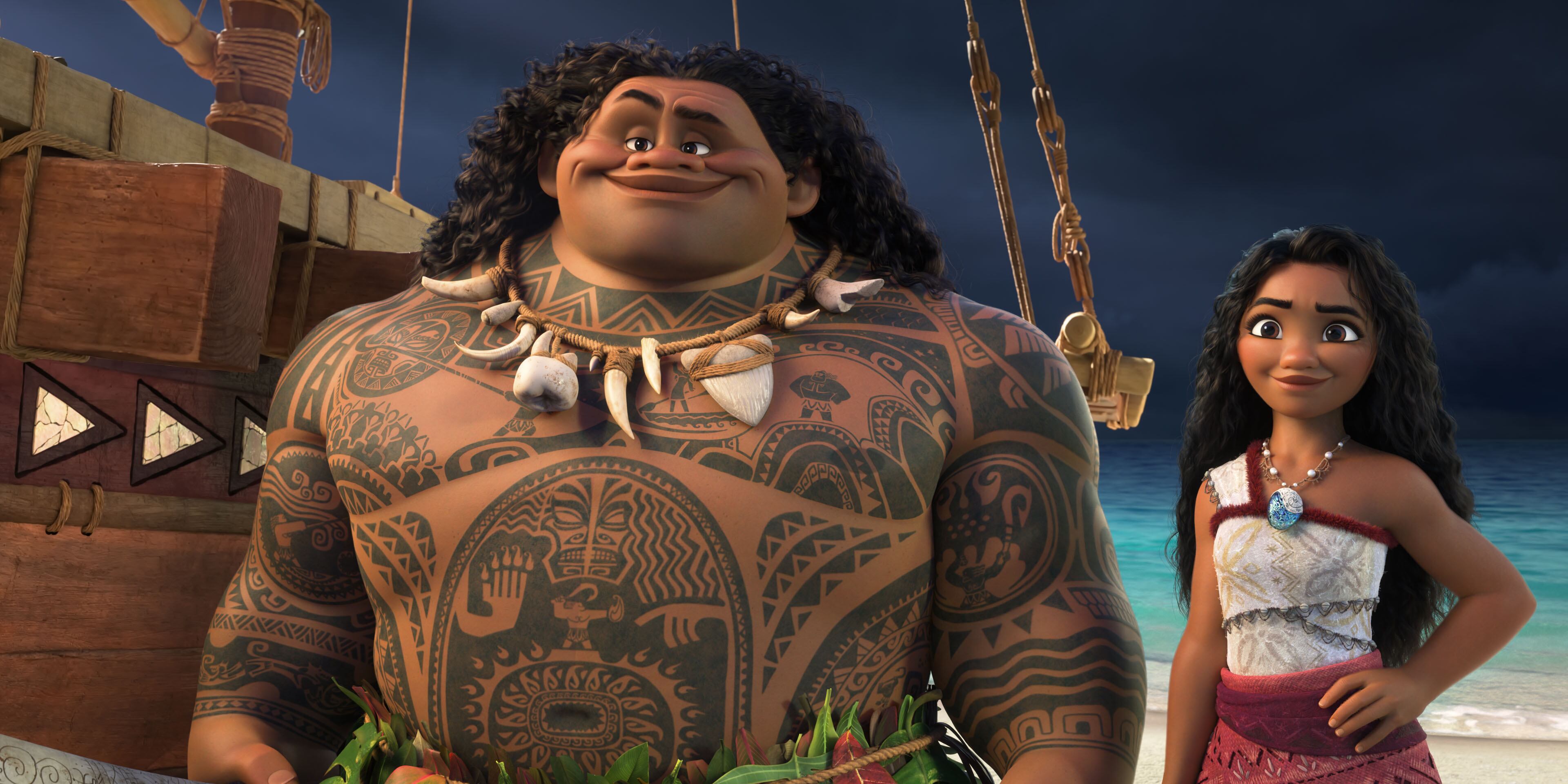 AN EXPANSIVE NEW VOYAGE -- Walt Disney Animation Studios’ epic animated musical “Moana 2” sends Moana (voice of Auli‘i Cravalho) on an expansive new voyage alongside a crew of unlikely seafarers. Directed by David Derrick Jr., Jason Hand and Dana Ledoux Miller, and produced by Christina Chen and Yvett Merino, “Moana 2” features music by Grammy® winners Abigail Barlow and Emily Bear, Grammy nominee Opetaia Foa‘i, and three-time Grammy winner Mark Mancina. The all-new feature film opens in theaters on Nov. 27, 2024. © 2024 Disney Enterprises, Inc. All Rights Reserved.