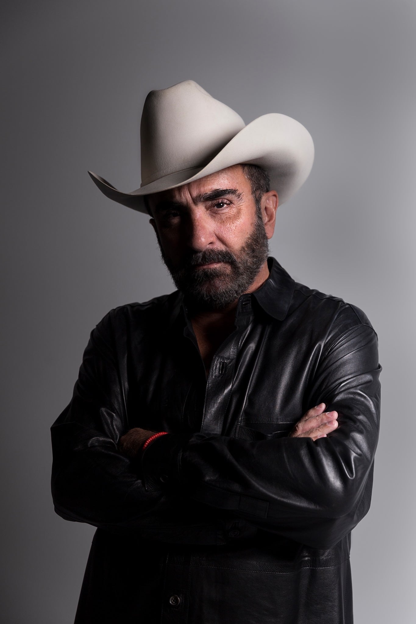 Imágenes del cantante mexicano Vicente Fernández y de su hijo Vicente Fernández Jr.