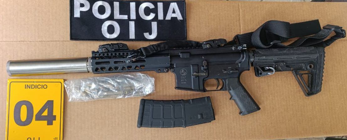 Decomiso de armas en Atenas a sospechosos de sicariato