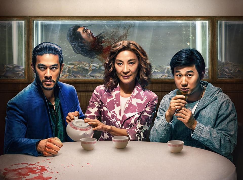 Aparte de Michelle Yeoh (centro), Justin Chien (izq) y Sam Song Li (der) también protagonizan en 'Los hermanos Sun'.