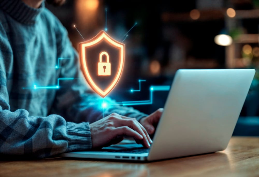 ciberseguridad, protección informática, hacker, virus