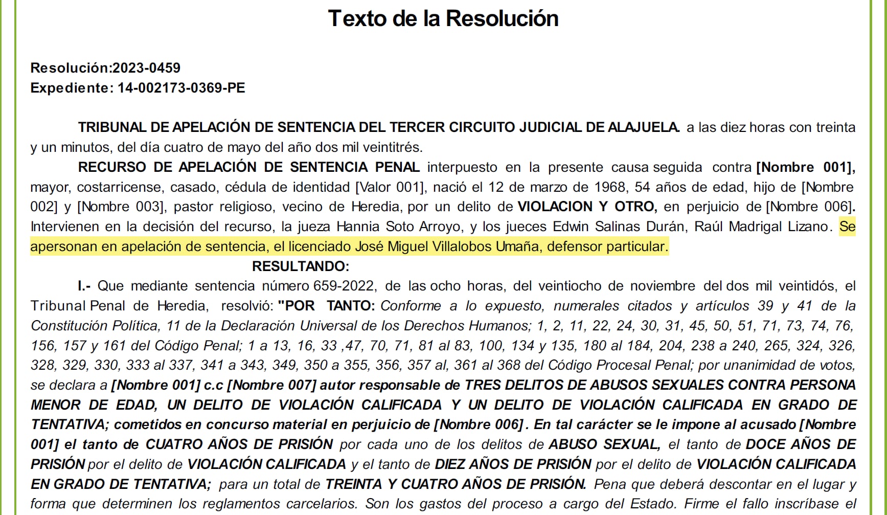 José Miguel Villalobos dice que violación de pastor de 55 años a menor de edad es una relación sexual normal.