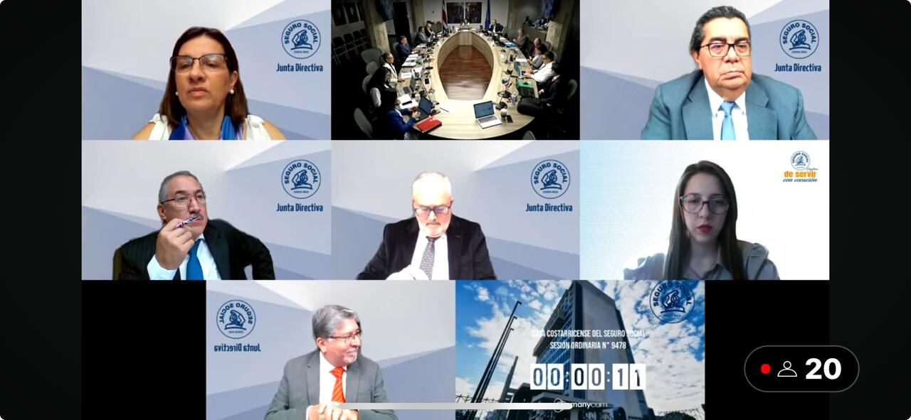 Junta Directiva CCSS Jueves 12 de setiembre 2024