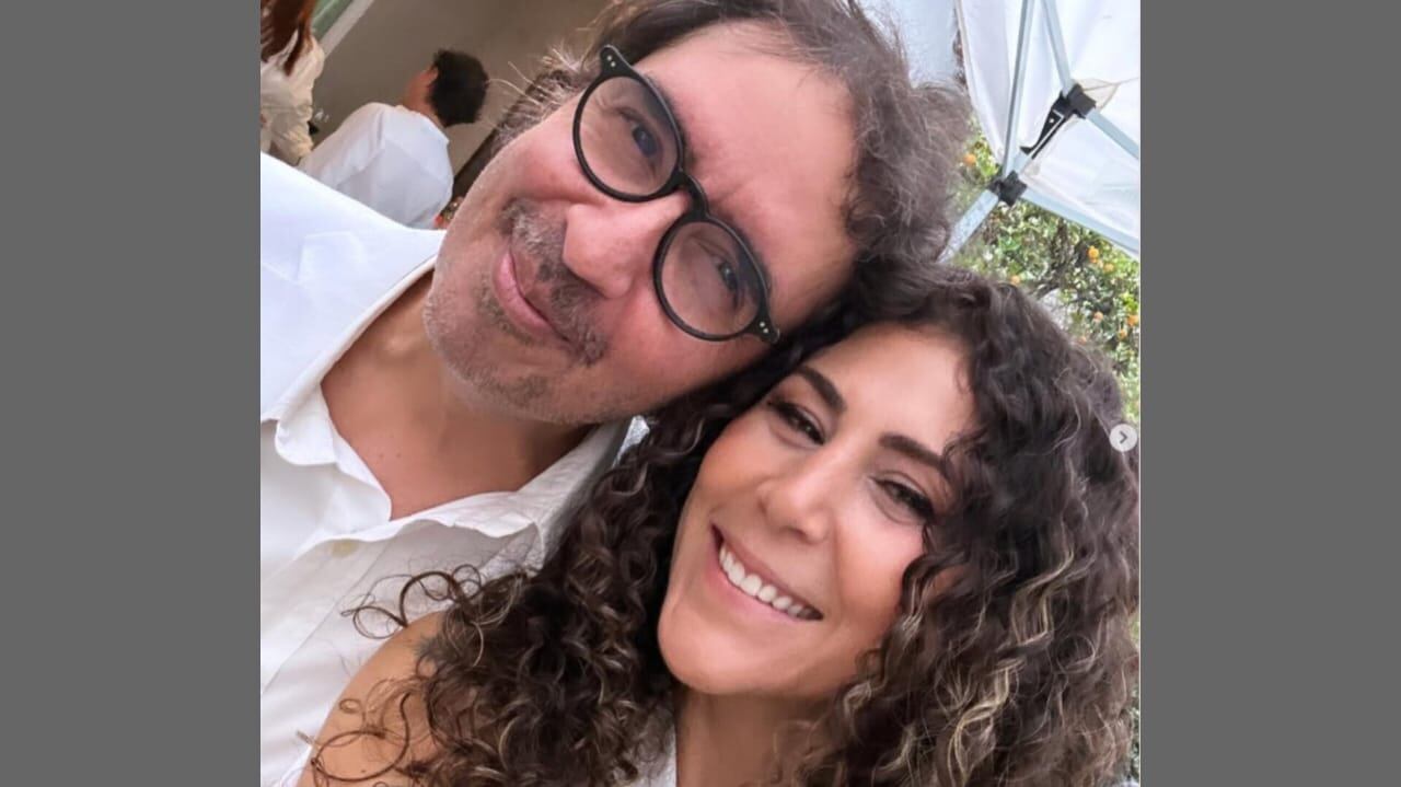 Memo del Bosque y Vica Andrade.