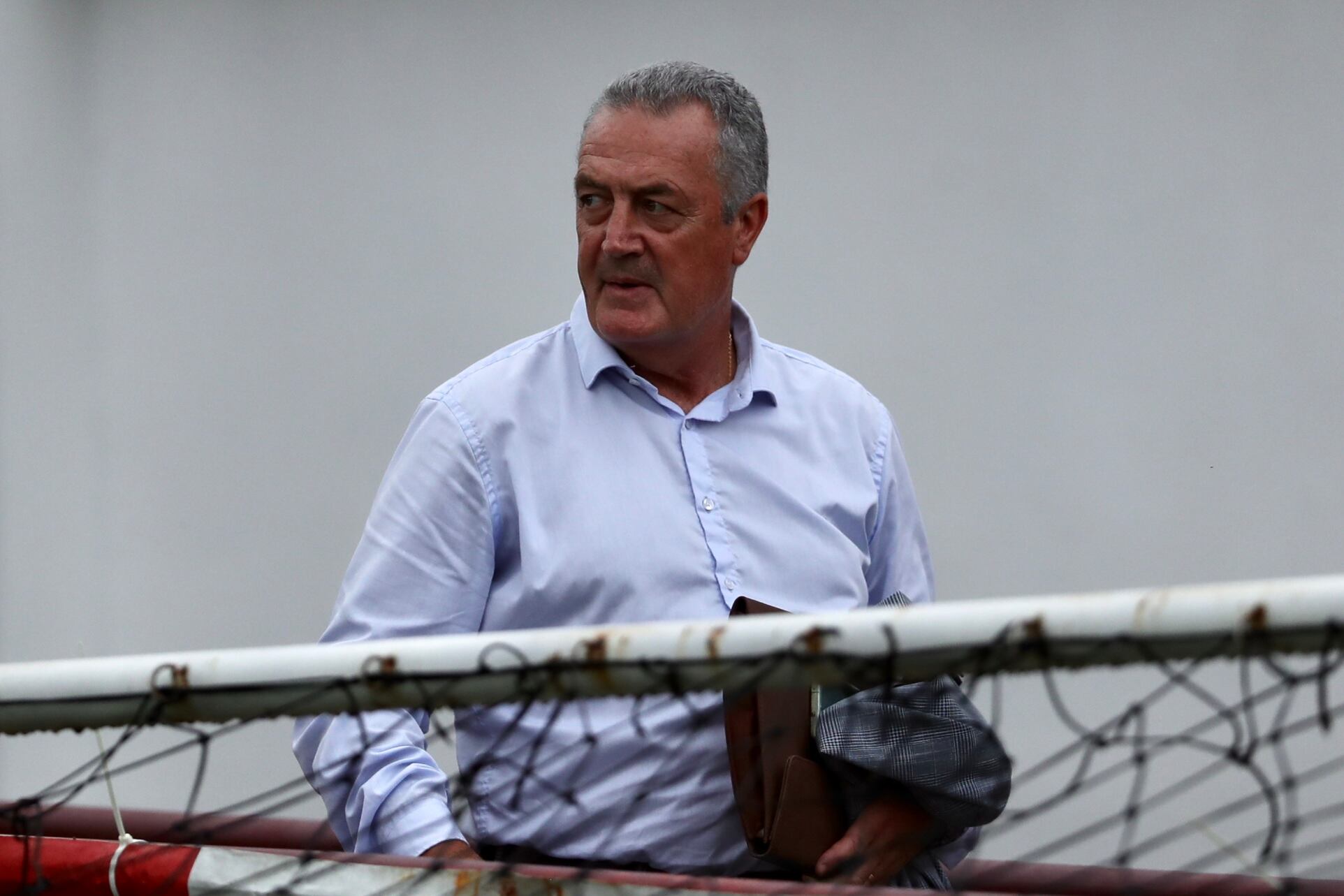 05/11/2023, Alajuela, Estadio Rafael Bolaños, partido de la jornada 18 del torneo de apertura 2023 entre el Municipal Grecia y el Club Sport Herediano. En la fotografía Gustavo Alfaro nuevo entrenador de la selección nacional de Costa Rica.