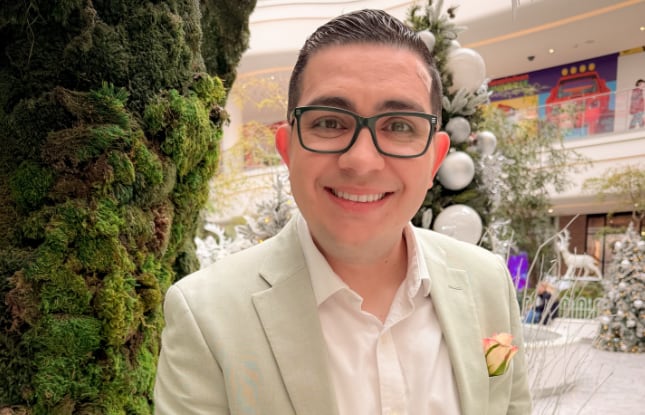 Elías Alvarado y su esposa Tania Mata.