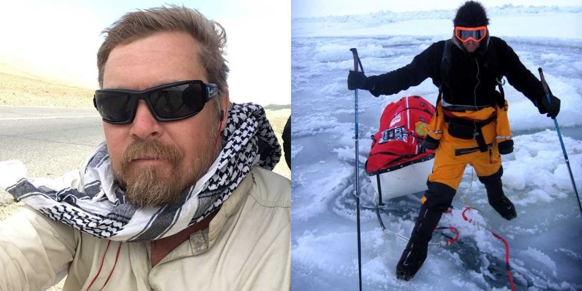 El aventurero británico Karl Bushby está a punto de concluir una caminata de 27 años, pero las normas del Eurotúnel amenazan su llegada a Inglaterra.