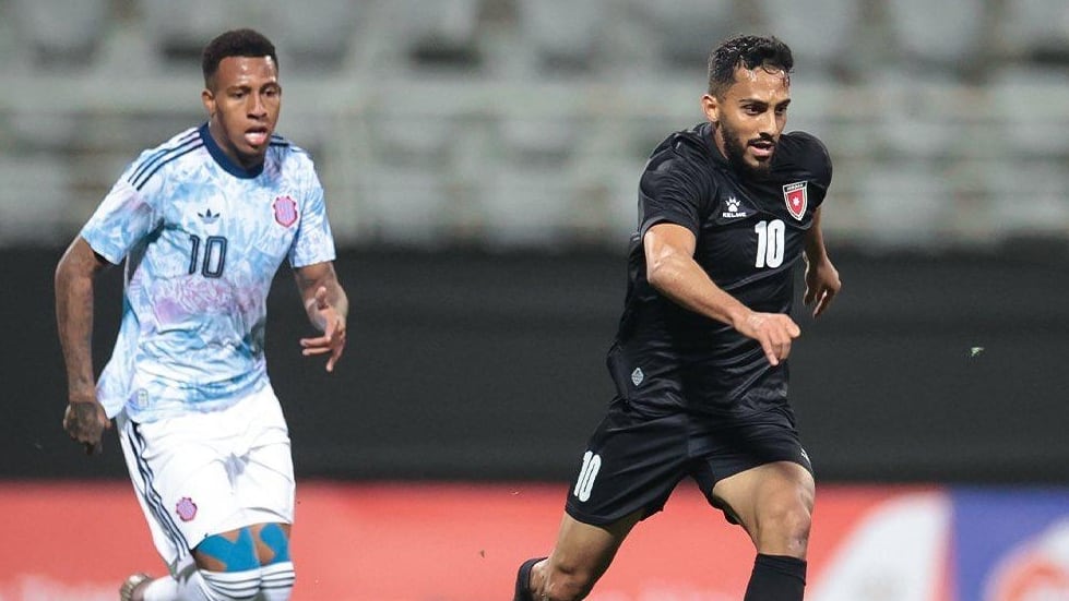 Victoria de Jordania vs Costa Rica