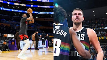 Fracasan los Lakers y Nikola Jokic hace historia: así fue la Navidad en la NBA