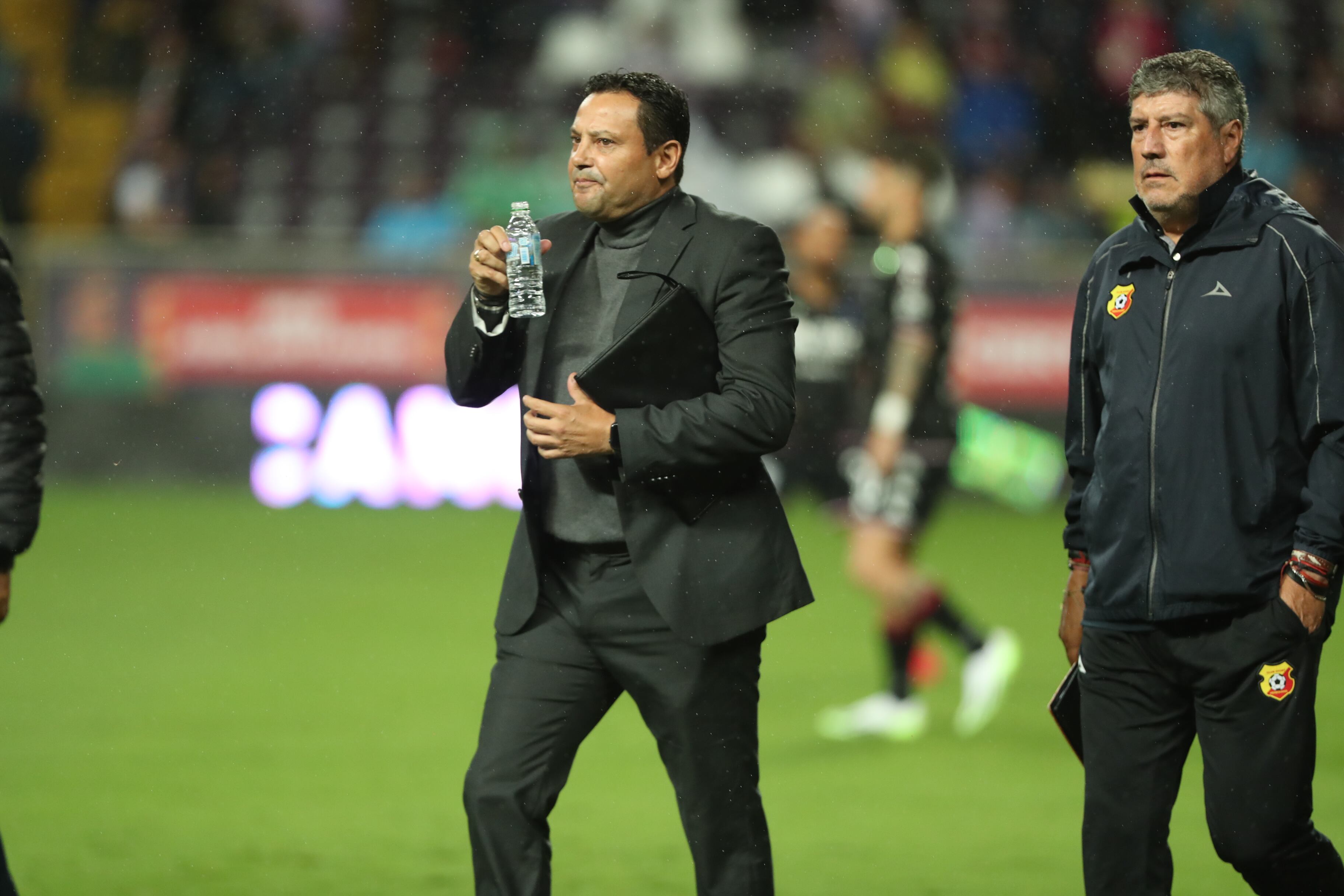13/10/2023, San José, Estadio Ricardo Saprissa, semifinal del torneo de copa 2023 entre el Deportivo Saprissa y el Club Sport Herediano.