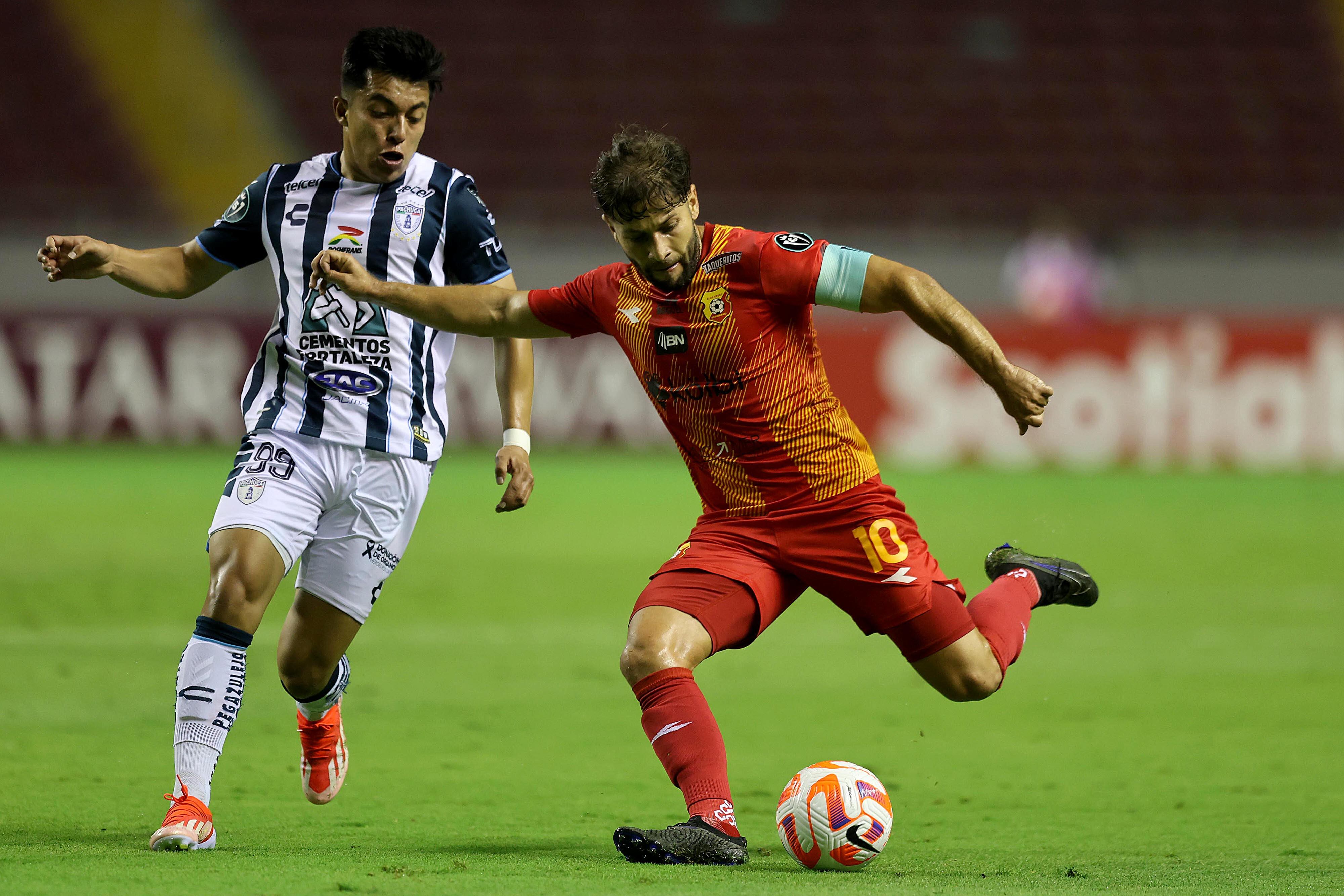 03/04/2024 Estadio Nacional, La Sabana. El Club Sport Herediano recibió al Pachuca, de Méxco, en el partido de ida de la serie de cuartos de final de la Copa de Campeones de Concacaf 2024. Foto: Rafael Pacheco Granados