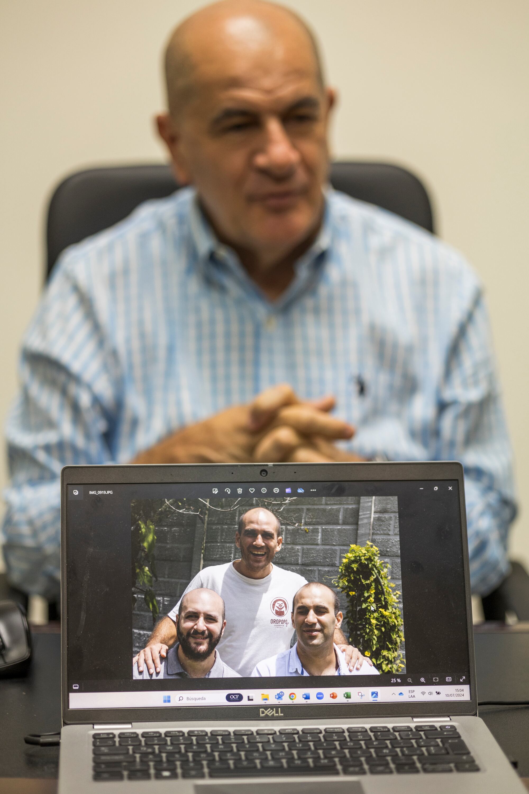 MATERIAL EXCLUSIVO DE LA SECCION GENTE.
10/07/2024, San José, La Sabana, entrevista con Danilo Montero para la sección Gente.