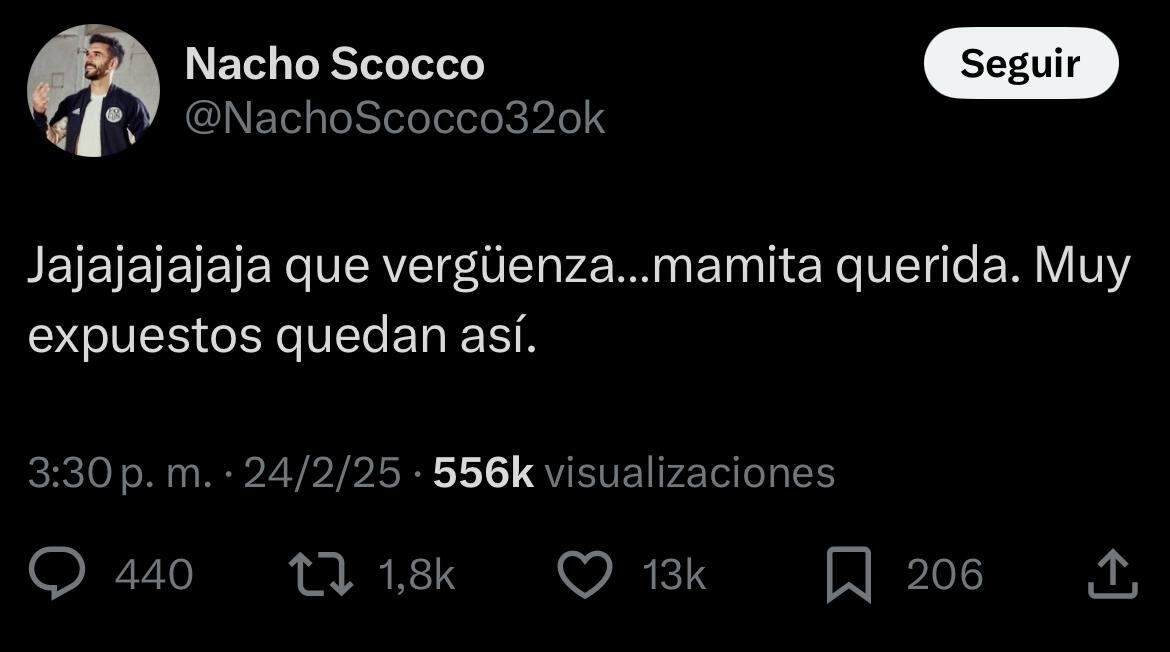 Ignacio Scocco criticó con fuerza el arbitraje del partido Barracas - Newell's.