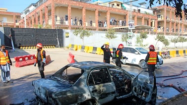 Al menos 12 muertos en atentado suicida frente a tribunal en Islamabad