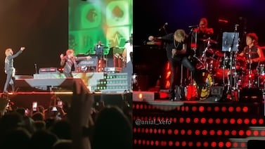 Axl Rose ‘estalló’ en furia por problemas en el concierto de Guns N’ Roses en Argentina: vea el momento