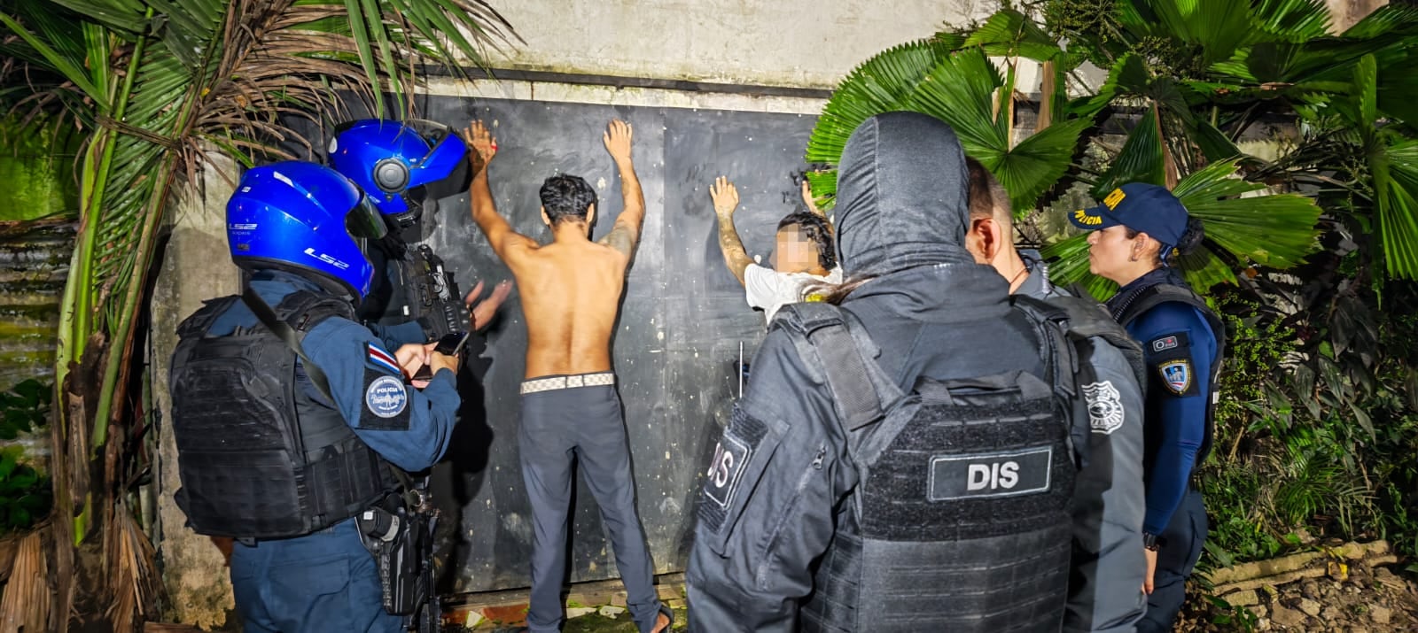 Fuerza Élite operativo en Jacó 17 de setiembre