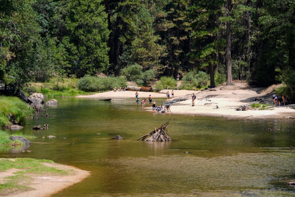Parque Nacional de Yosemite en plena ola de calor.