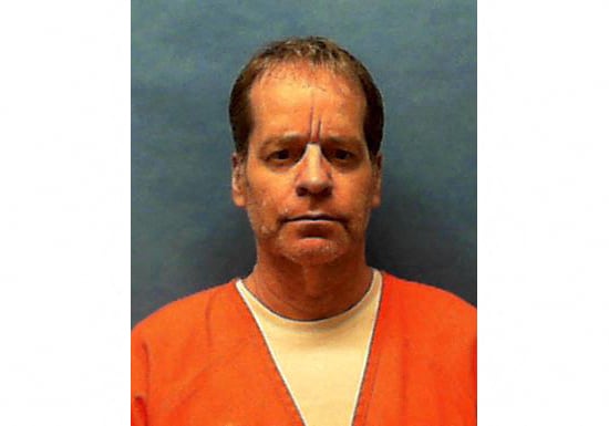 Foto de archivo sin fecha ni ubicación, publicada por el Departamento Correccional de Florida, muestra a Mark Geralds, un hombre de Florida condenado por asesinar a una mujer durante un robo, ejecutado mediante inyección letal el 9 de diciembre