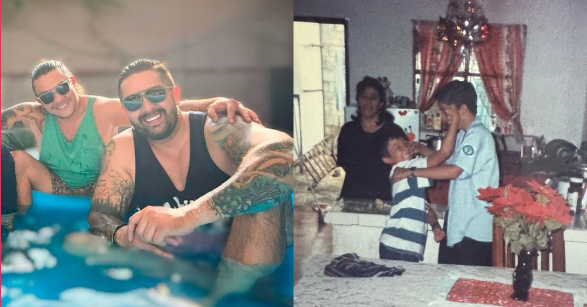 Omar Cascante compartió una sentida carta tras el fallecimiento de su hermano menor, Gustavo. Además, compartió fotografías de su infancia juntos.