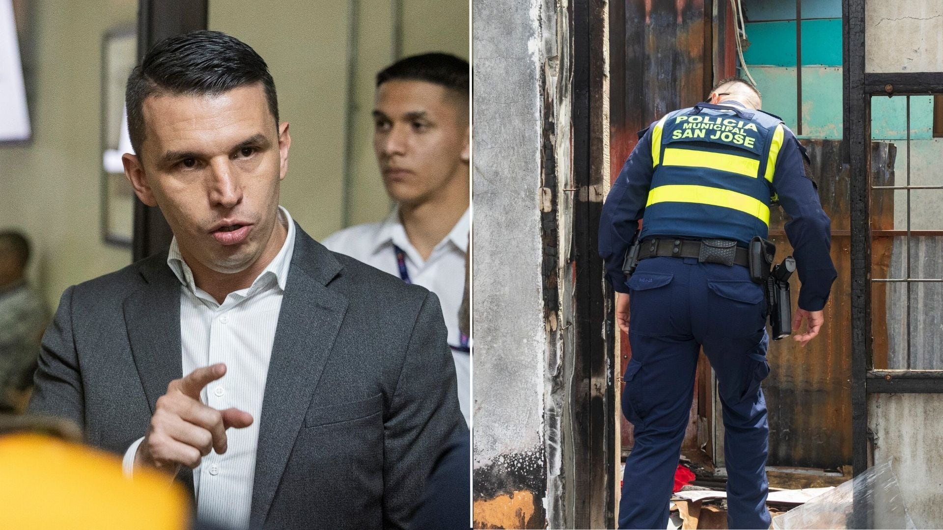 Diego Miranda, alcalde de San José, se enfrentó con directores financieros por tasa para Policía Municipal.