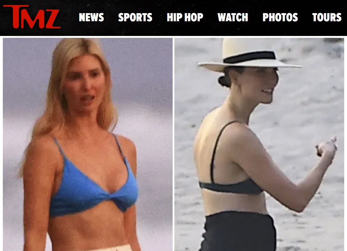 Ivanka Trump y Karlie Kloss.