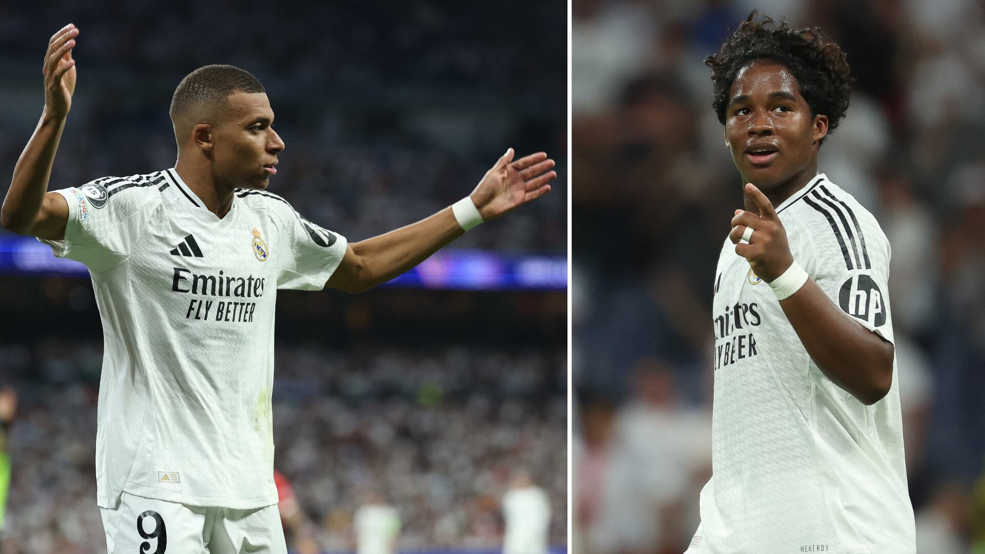 Endrick sorprendió con un golazo que lo convirtió en el jugador más joven del Real Madrid en marcar en la Champions League.