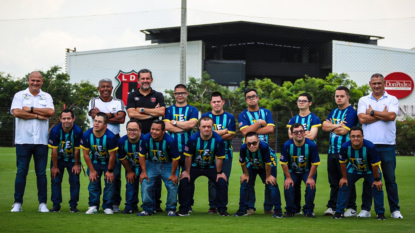 Ellos forman parte de la Asociación Deportiva Team Down, que ahora cuenta con el impulso de Liga Deportiva Alajuelense.