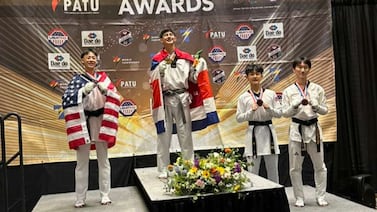 Orgullo costarricense: Taekwonista juvenil gana medalla de oro en US Open
