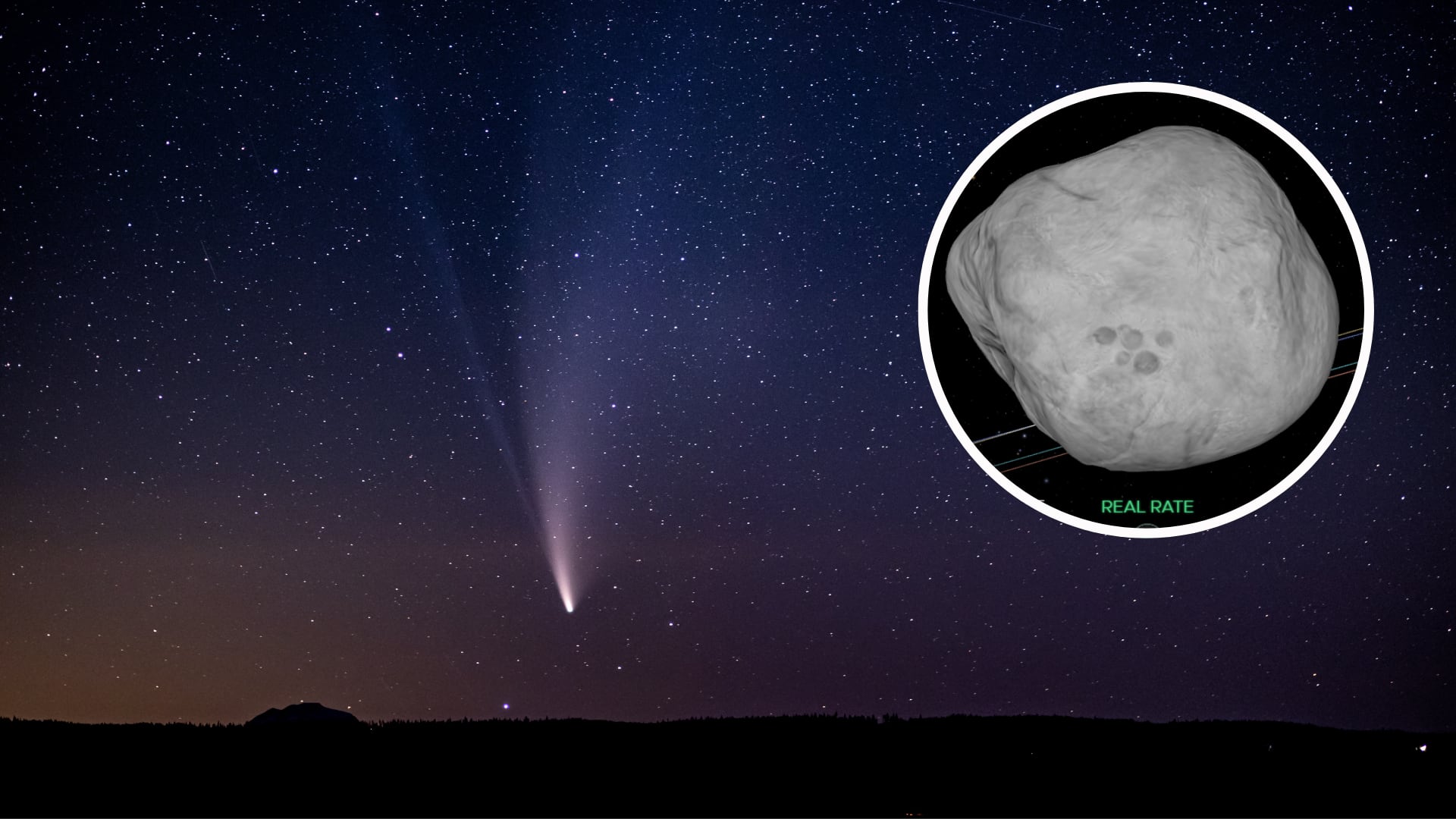 El cometa 3I/ATLAS fue detectado en julio y generó temor en redes. La NASA confirmó que no chocará con la Tierra.