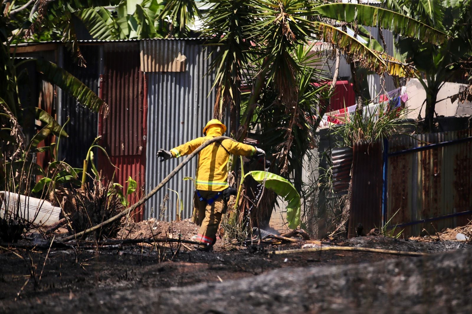 Incendio en Los Guidos