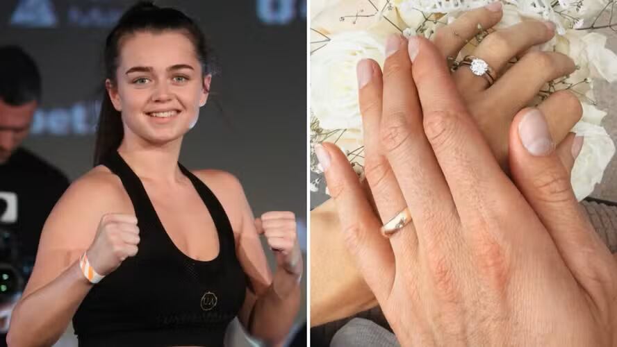 Murió a los 25 años la boxeadora británica Georgia O’Connor, poco después de casarse