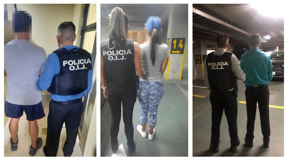 Detienen a periodista y a dos sospechosos más de motín en hospital de Heredia