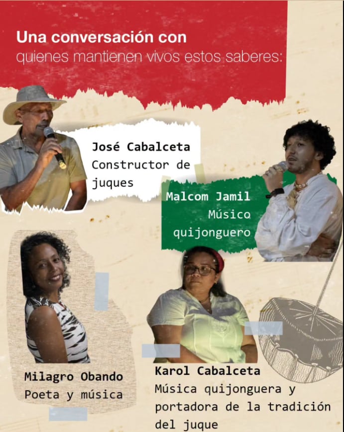 Participantes de Resonancia Afroguanacasteca.