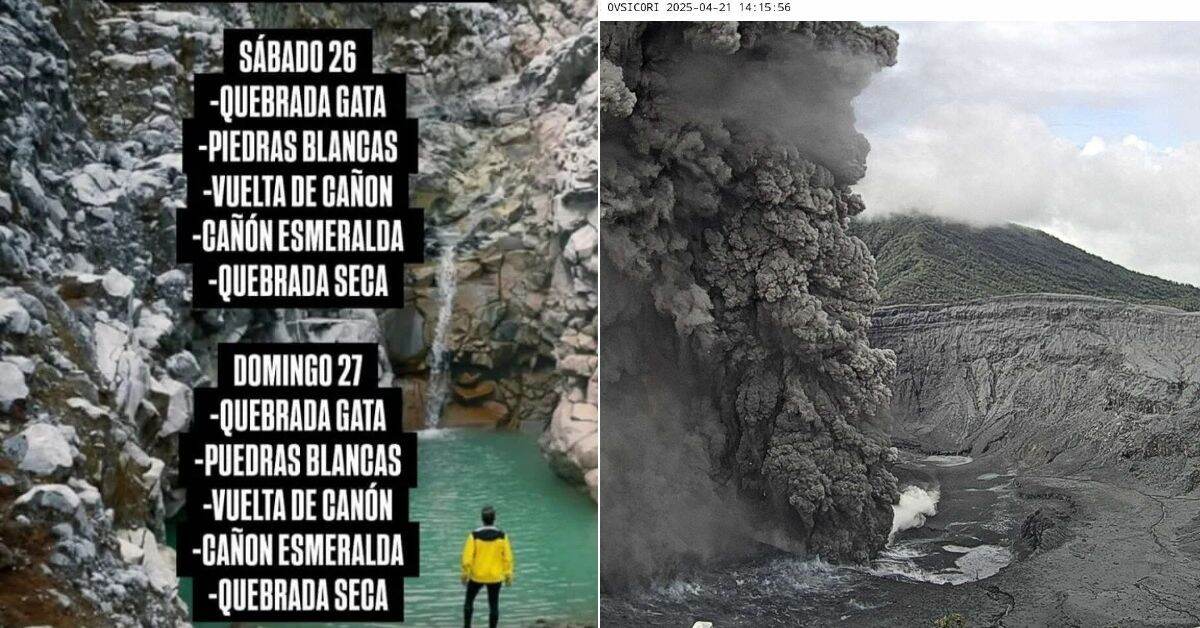 Tours ilegales al volcán Poás