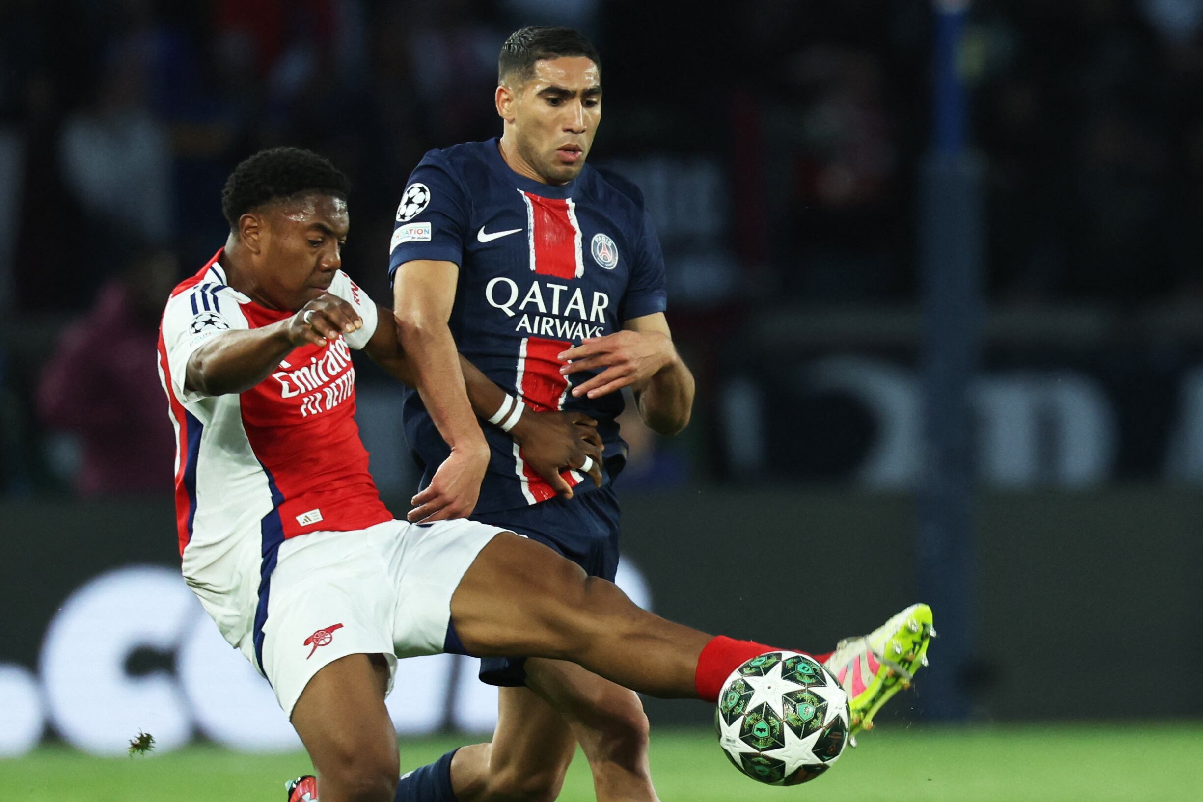 Champions League: PSG vs Arsenal. AFP.