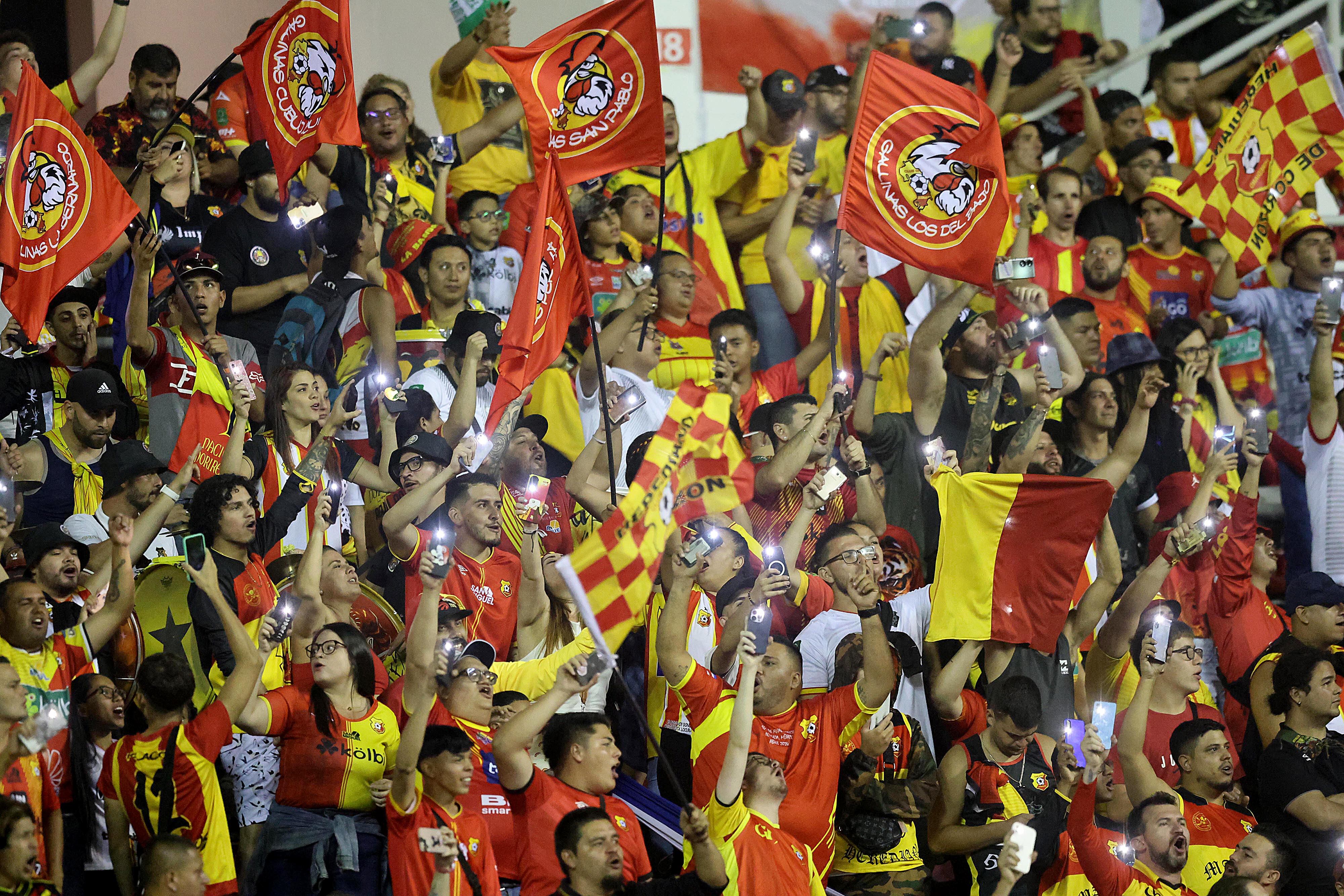 03/04/2024 Estadio Nacional, La Sabana. El Club Sport Herediano recibió al Pachuca, de Méxco, en el partido de ida de la serie de cuartos de final de la Copa de Campeones de Concacaf 2024. Foto: Rafael Pacheco Granados