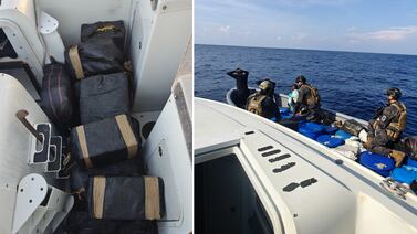 Cae embarcación con 1,2 toneladas de cocaína y 44 kilos de marihuana