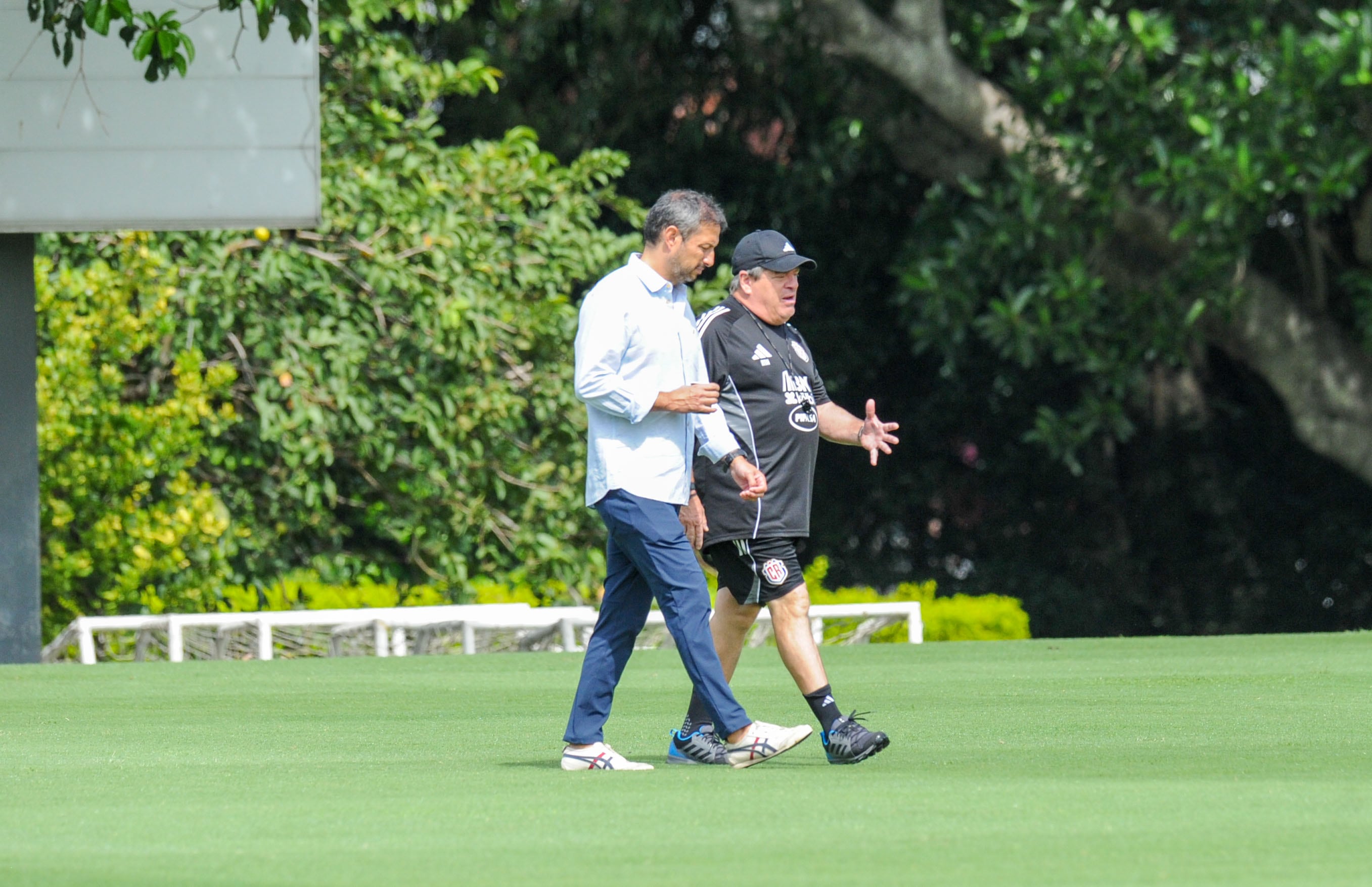 Entrenamiento de la Selección Nacional.