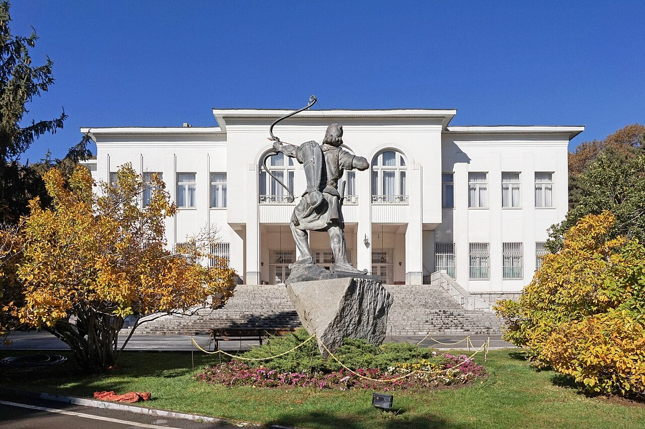 Complejo del histórico palacio de Saadabad, en Teherán, Irán.