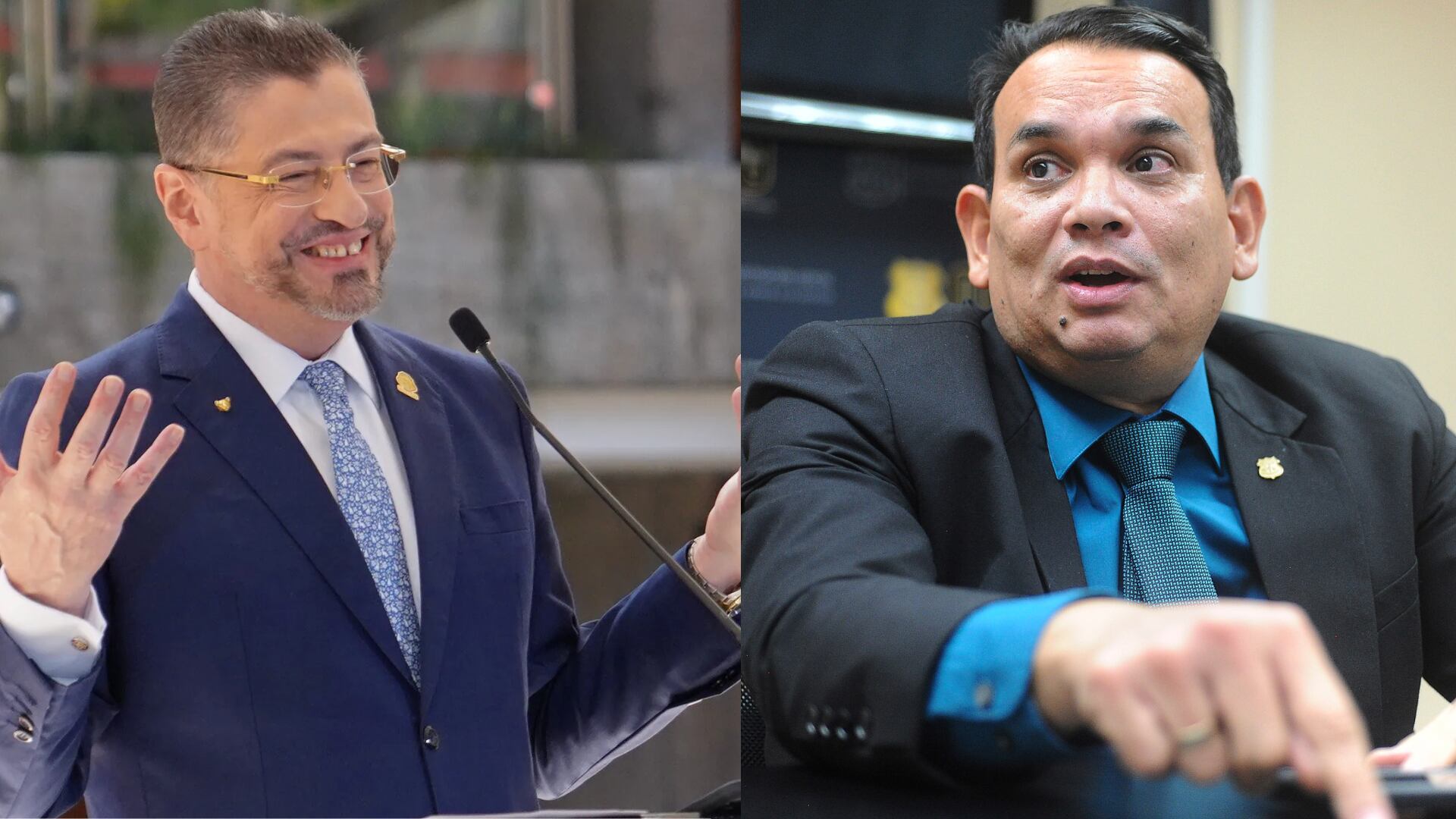 El presidente Chaves arremetió contra el Organismo de Investigación Judicial y el Ministerio Público durante su conferencia de prensa.