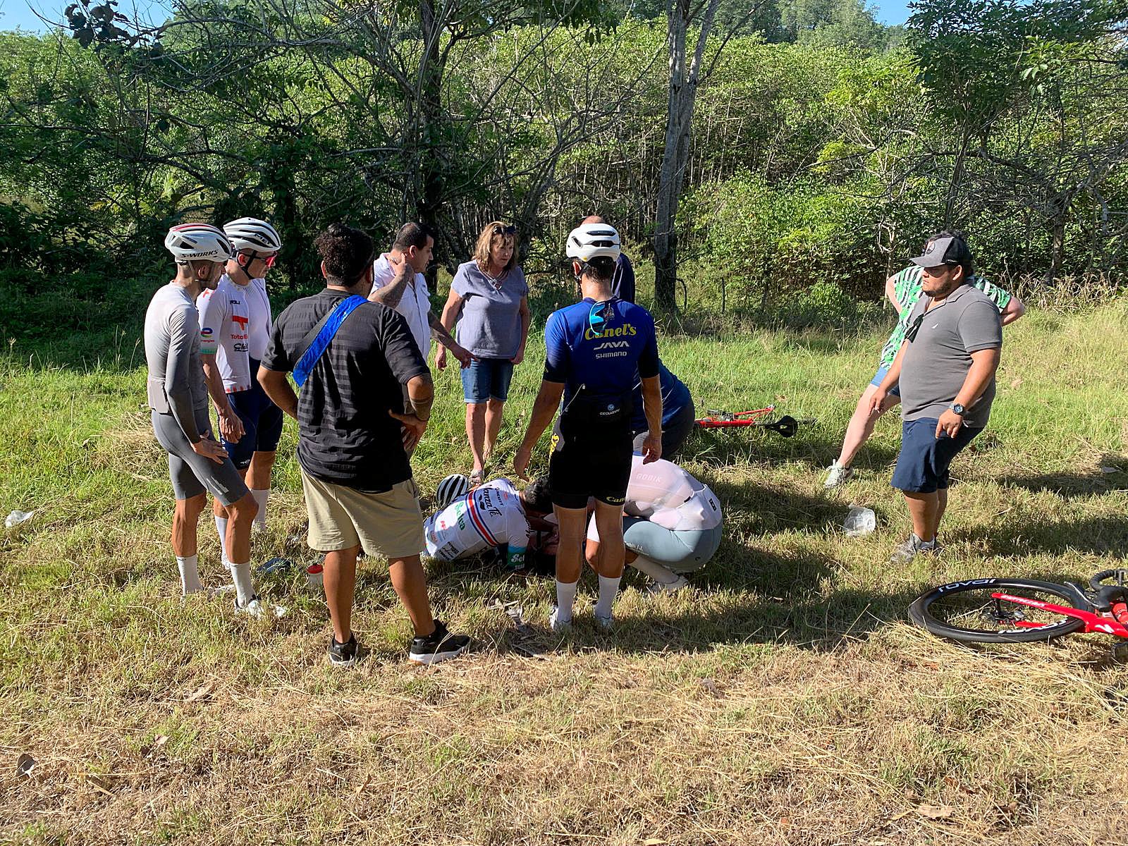 Andrey Amador, accidentado