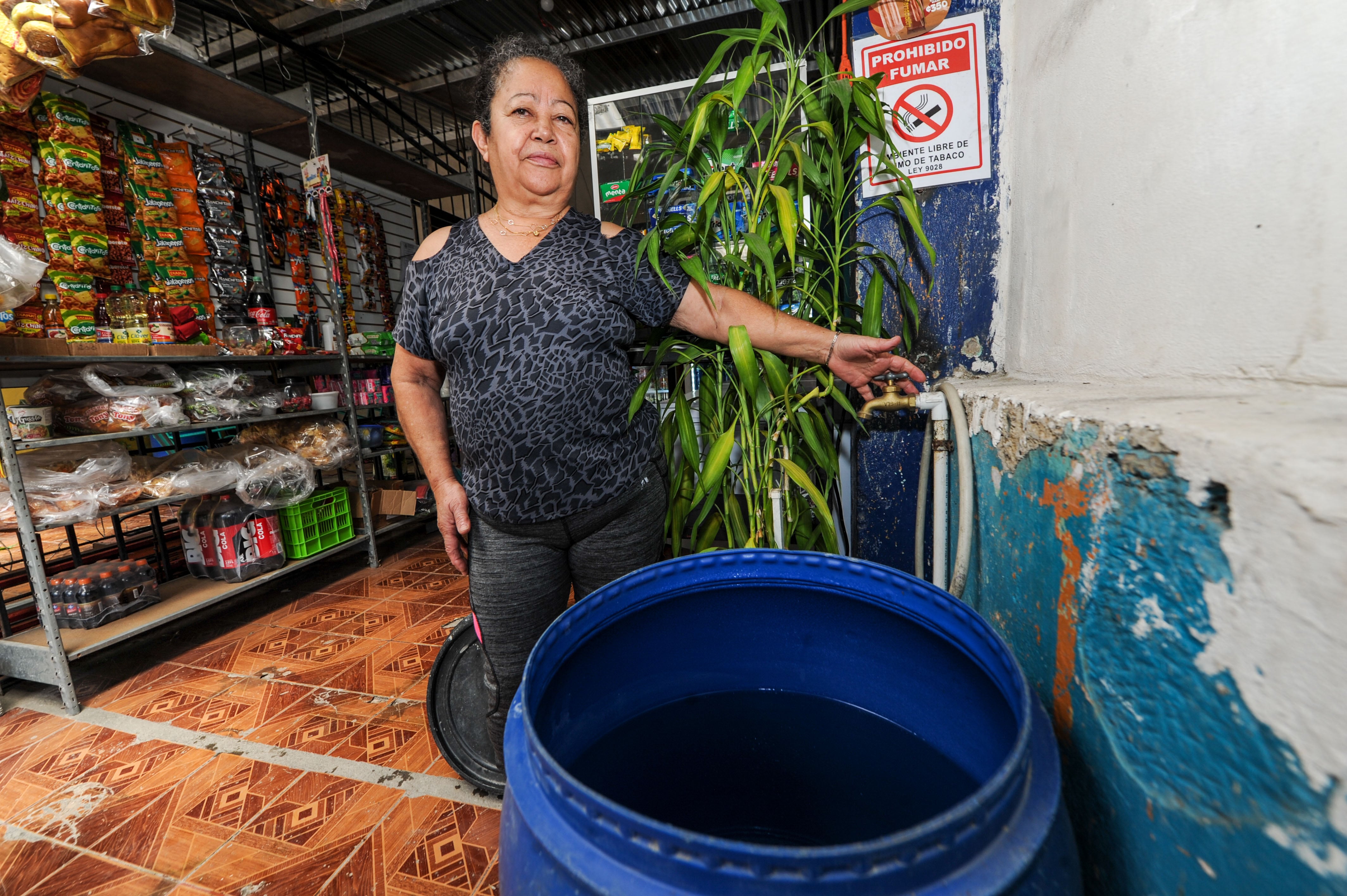 17/08/2026, San José, Aserrí, Salitrillos, recorrido por varios lugares donde se evidencia la falta de agua