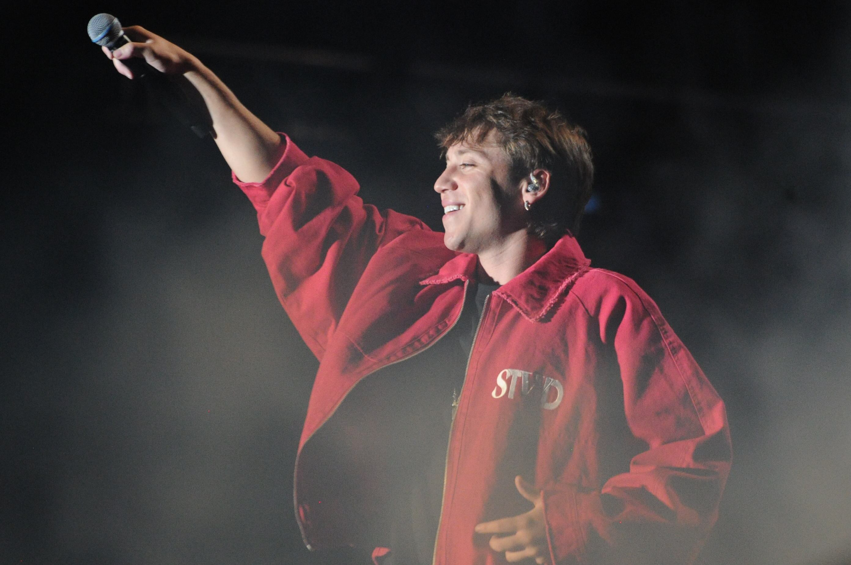Paulo Londra en su concierto en el festival Picnic 2025.