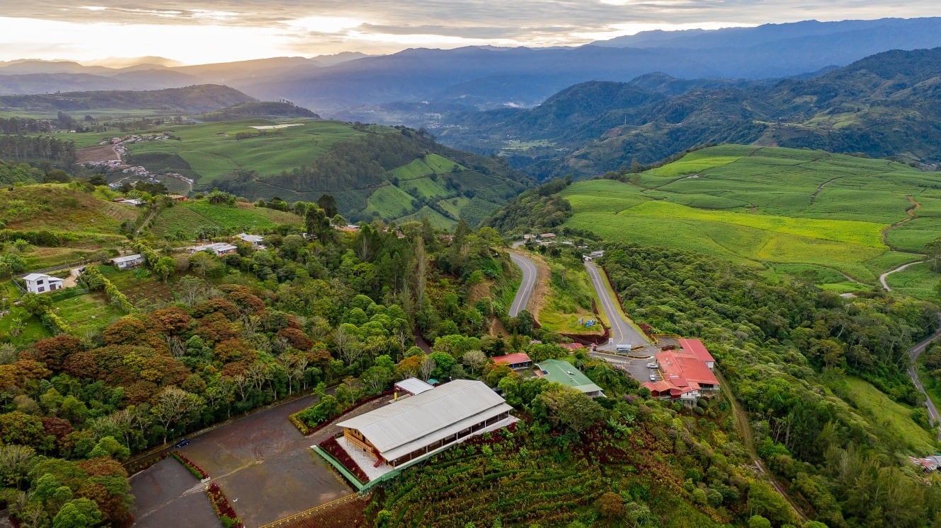 La belleza escénica de Cervantes de Alvarado, donde se ubica el restaurante Bocadito del Cielo, es uno de los atractivos para los visitantes del área central del país. Foto: Tomada de Facebook