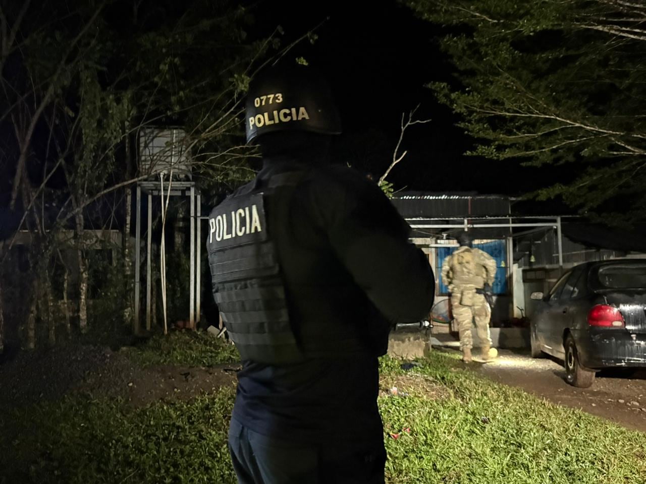 Allanamientos en Los Chiles, Alajuela, contra grupo criminal los Talibanes.