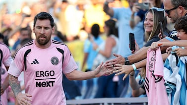 Messi anota por primera vez desde el fallecimiento de su padre