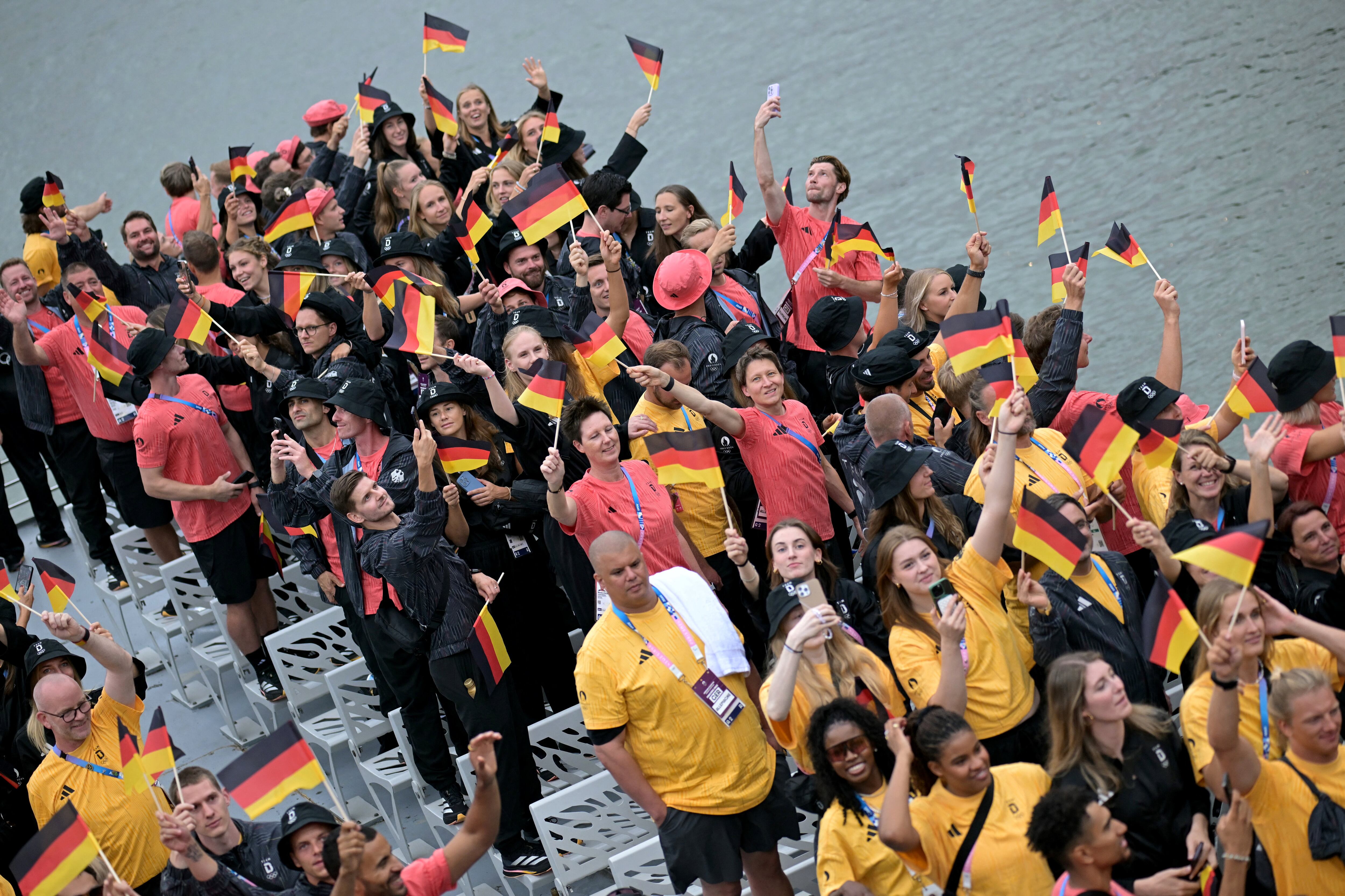Alemania dice presente en la inauguración de los Juegos Olímpicos París 2024.