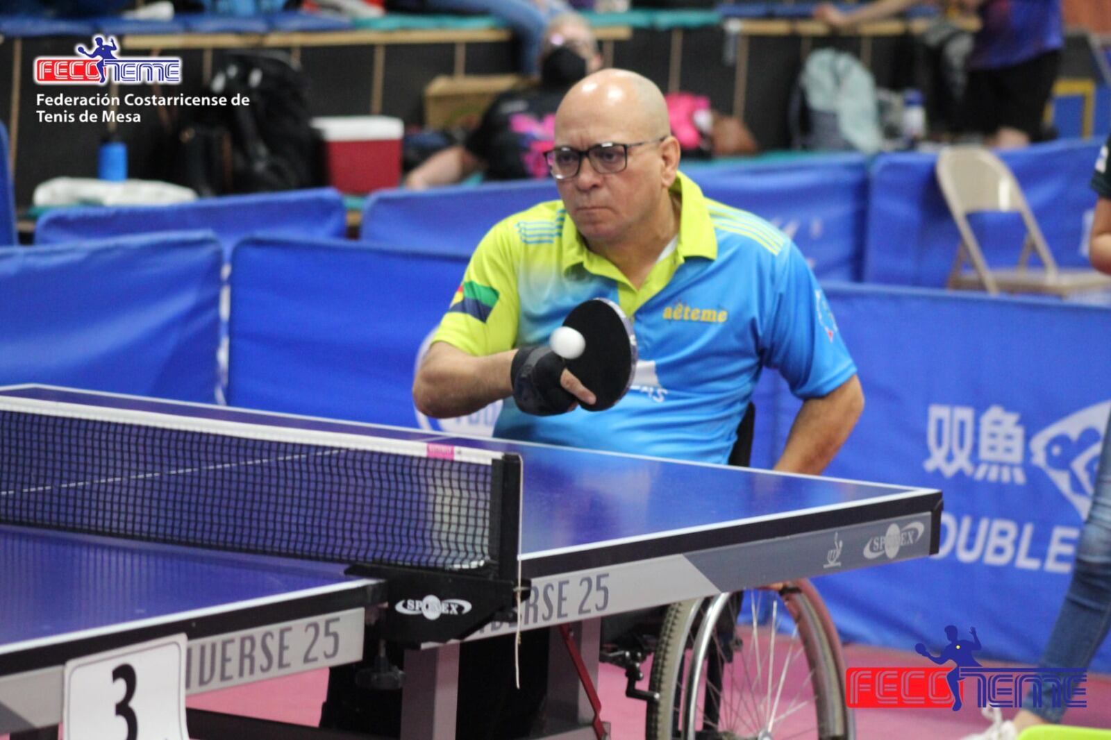 Juegos Nacionales Guanacaste 2024
Paratenis de mesa
Eric Núñez, ganador de la categoría C-1
7 de julio del 2024
Cortesía: Fecoteme